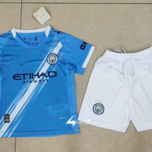 Manchester City Home 25/26 Kids Edition