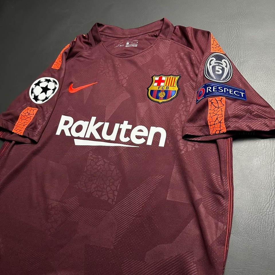 Barcelona 2017–18 Away Retro jersey - Image 4