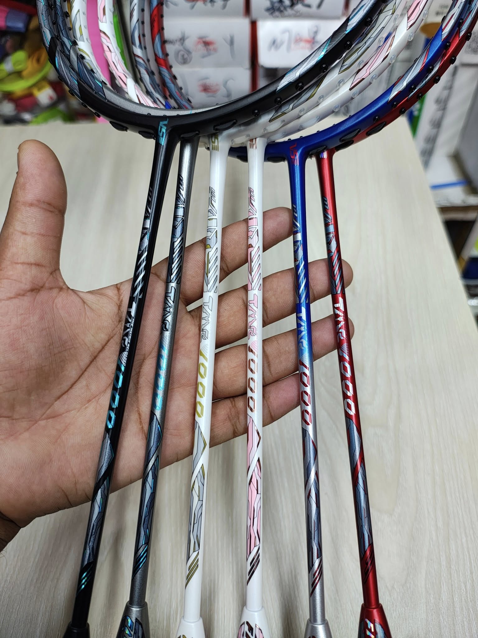 VSE Fire TMR 1000 Badminton Racket (4U) - Image 2