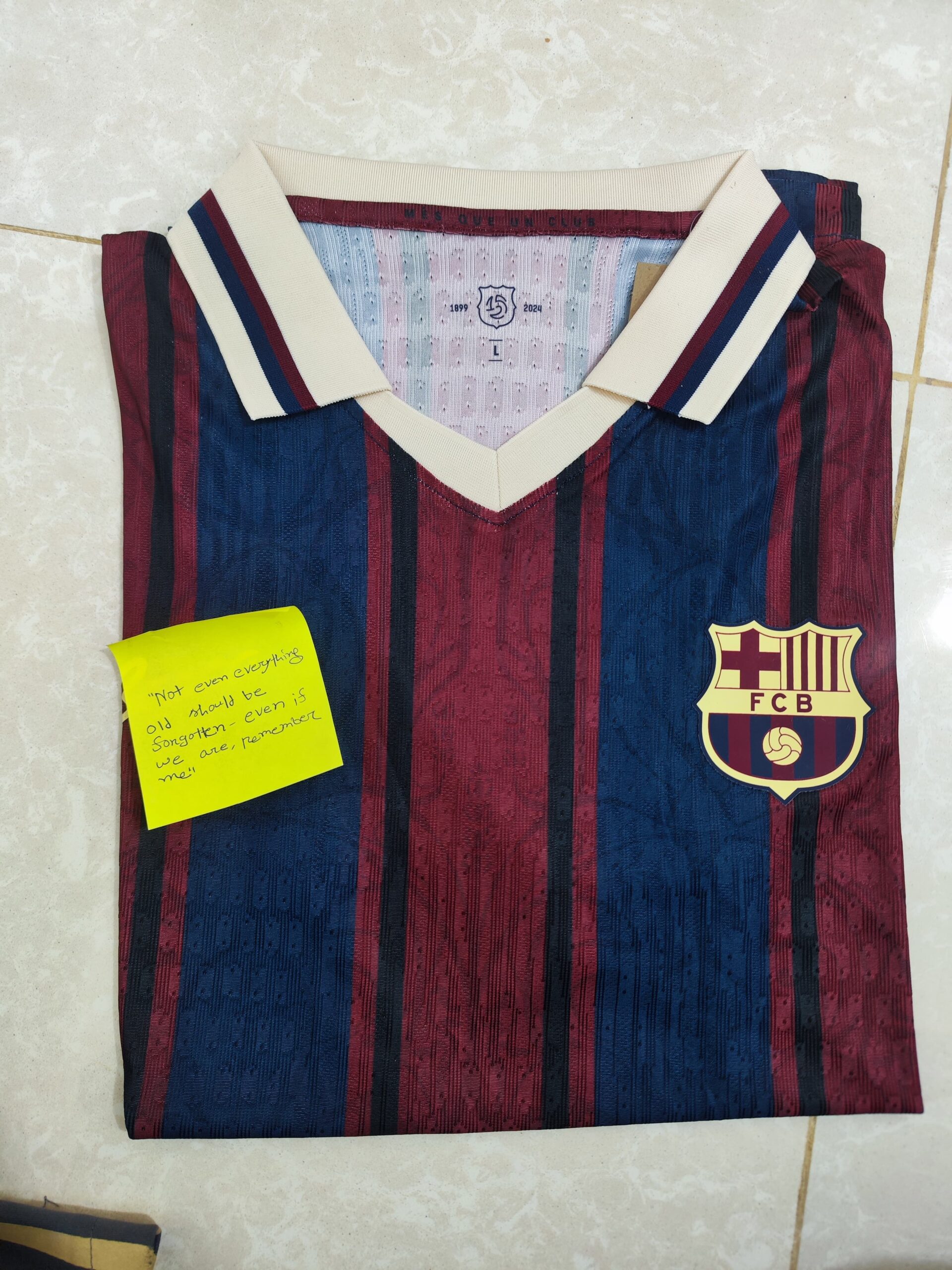 FC Barcelona 125 Years Anniversary Player Edition jersey - Image 3