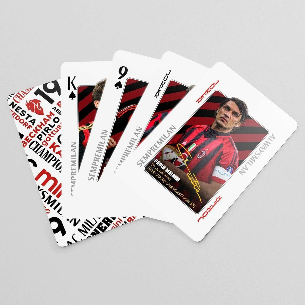 AC Milan Playing Cards - Image 6