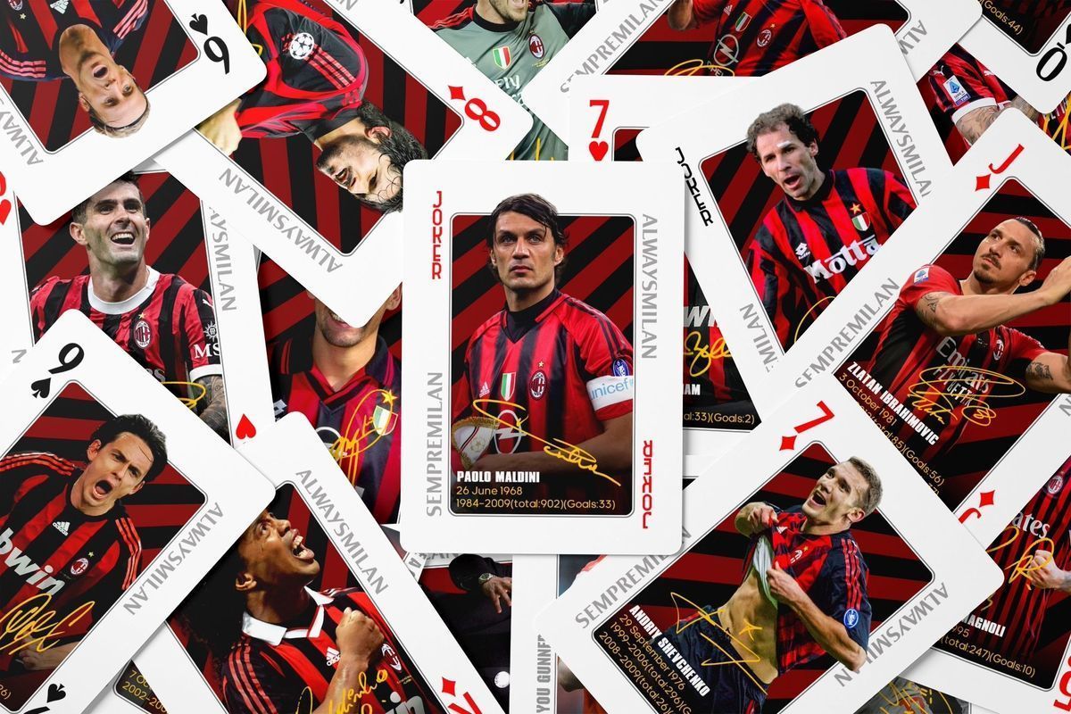 AC Milan Playing Cards - Image 3