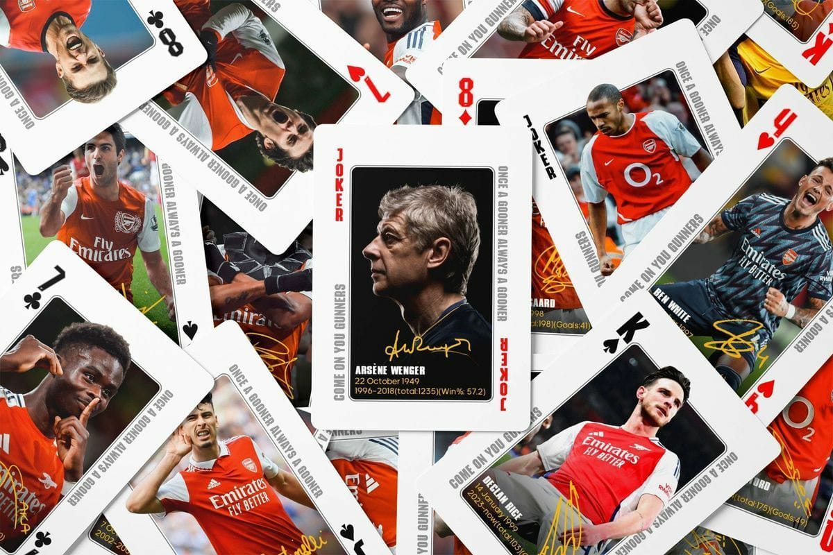 Arsenal Playing Cards - Image 3