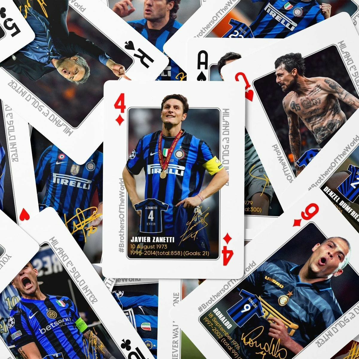Inter Milan Playing Cards - Image 2