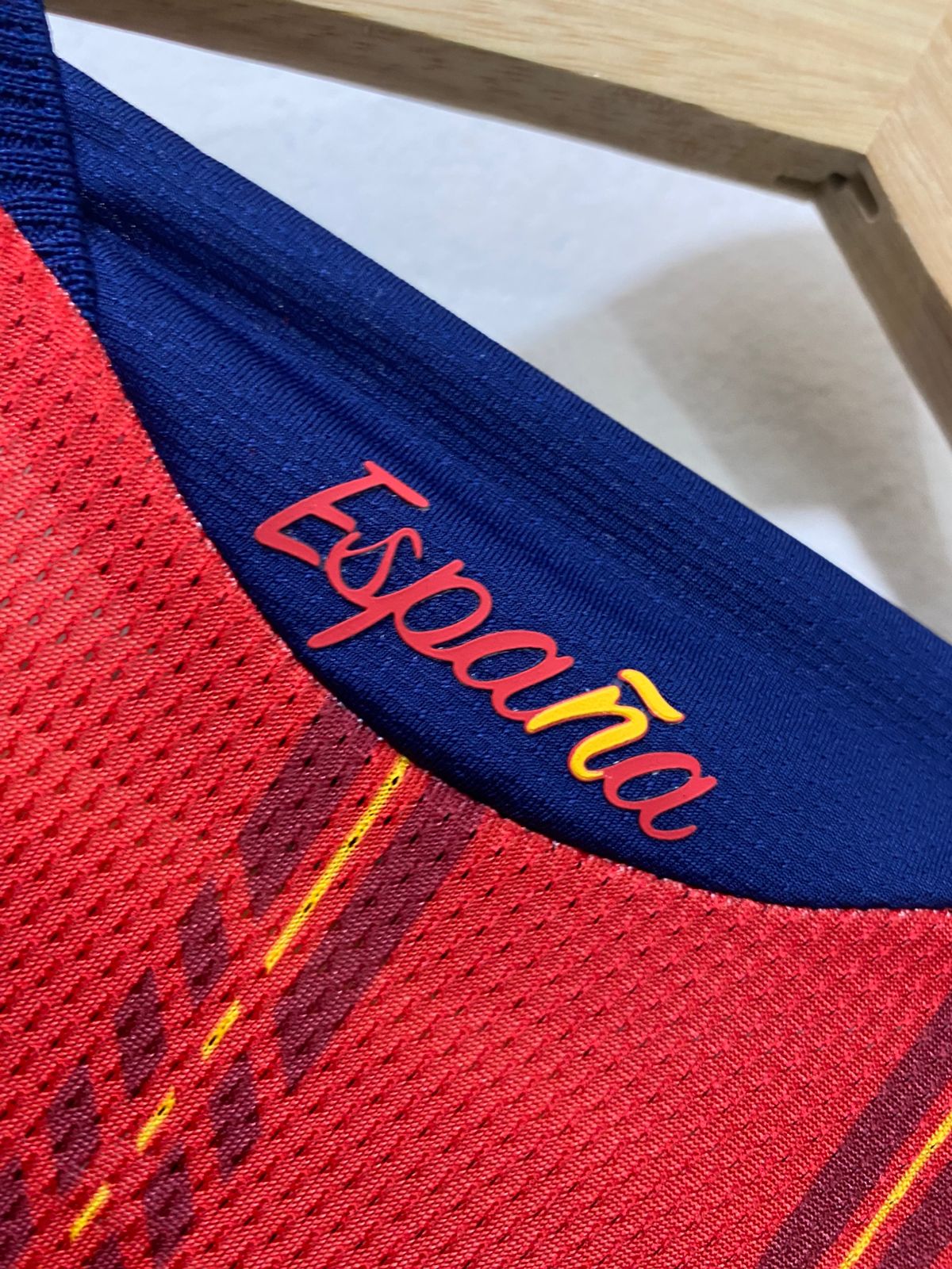 Spain World Cup 2026 Home Full Sleeve Player Version - Image 3