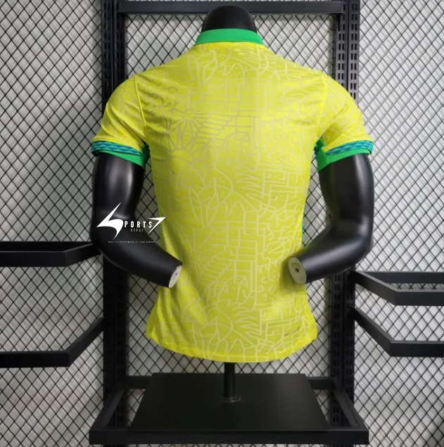 Brazil 2024 Copa Home Player Jersey - Image 4