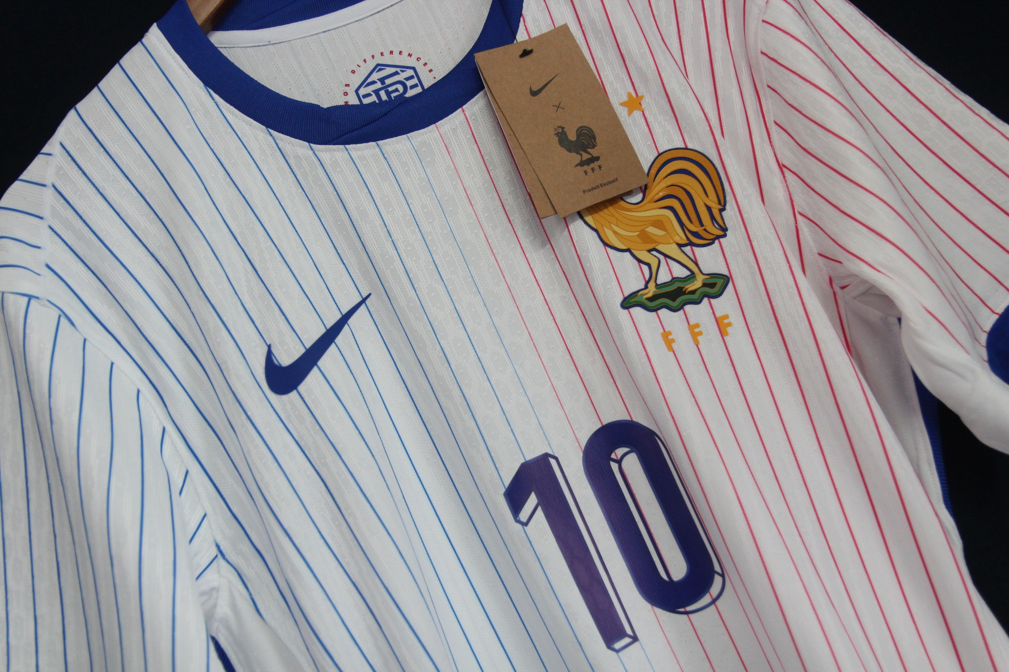 France 2024 Euro Away Player Jersey - Image 4