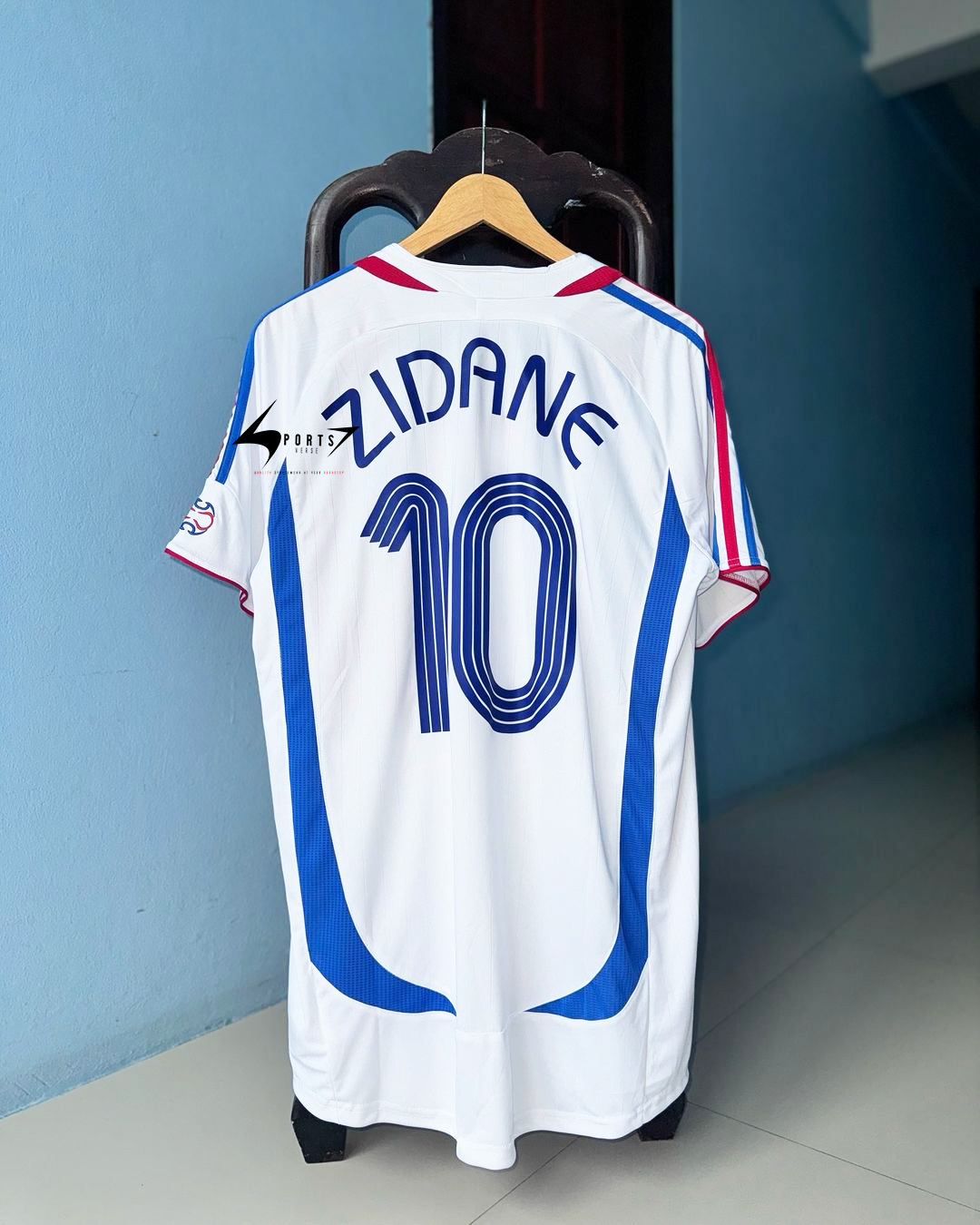 France 2006 World cup Away Retro Jersey - Image 3