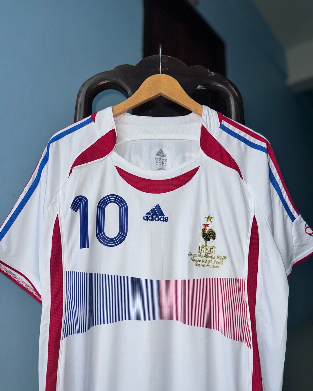 France 2006 World cup Away Retro Jersey - Image 2