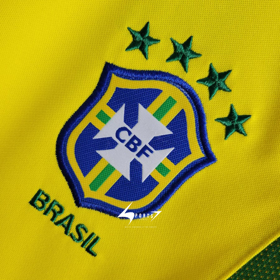 Brazil 2002 World cup Home Retro Jersey - Image 2