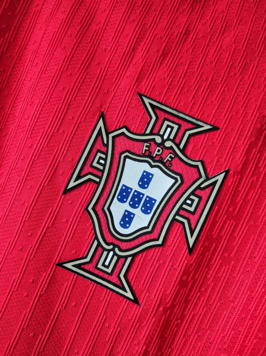 Portugal 2024 Euro Home Player Jersey - Image 2