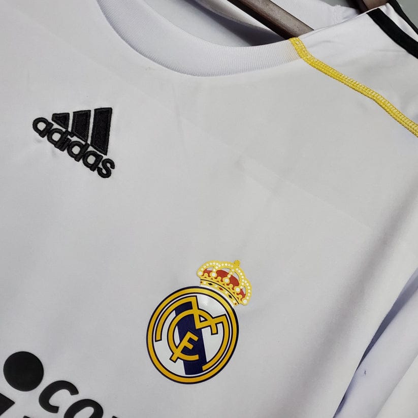Real Madrid 2009-10 Home Retro Jersey - Image 3
