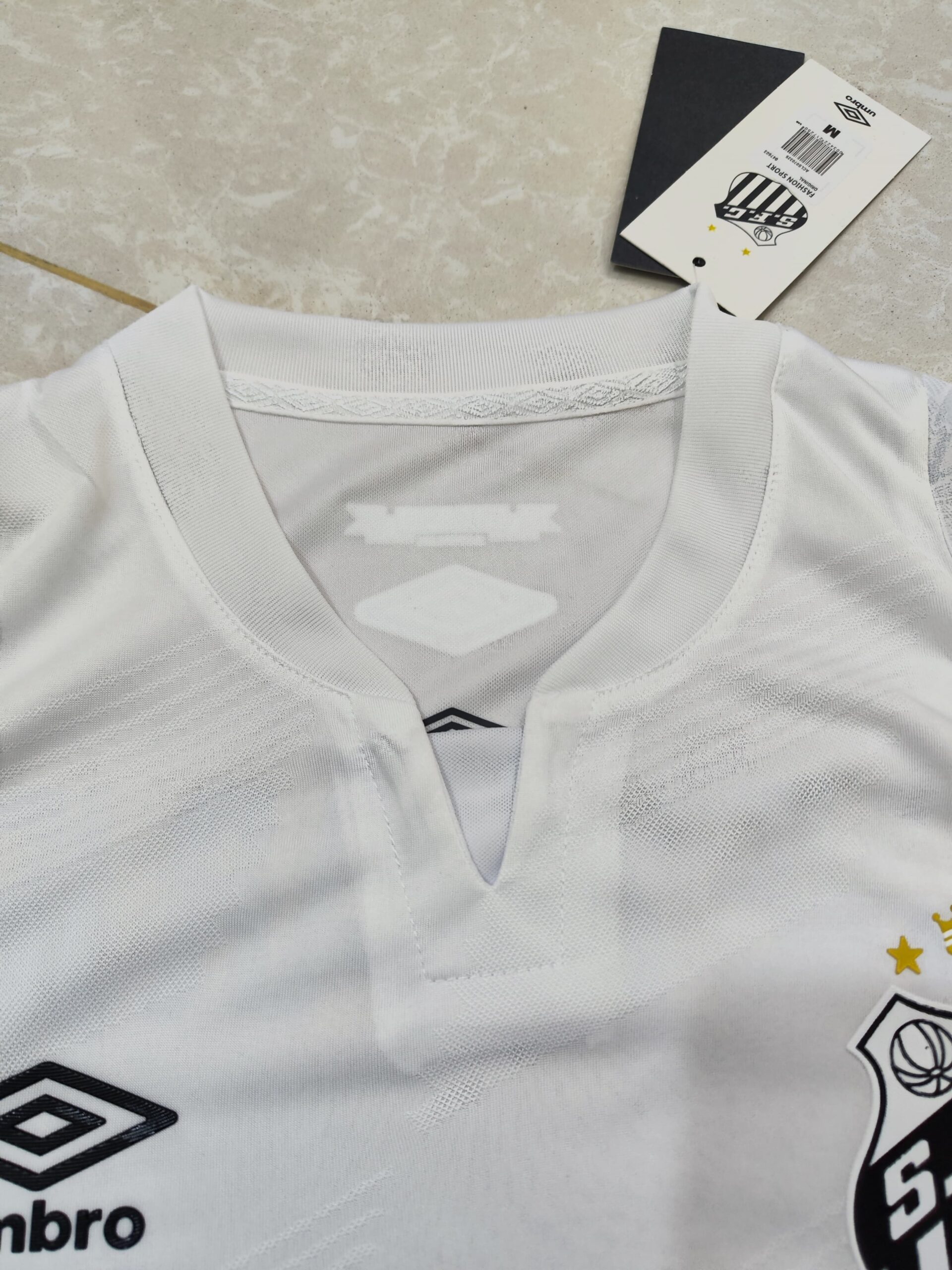 Santos 2024-25 Home Player Jersey - Image 3