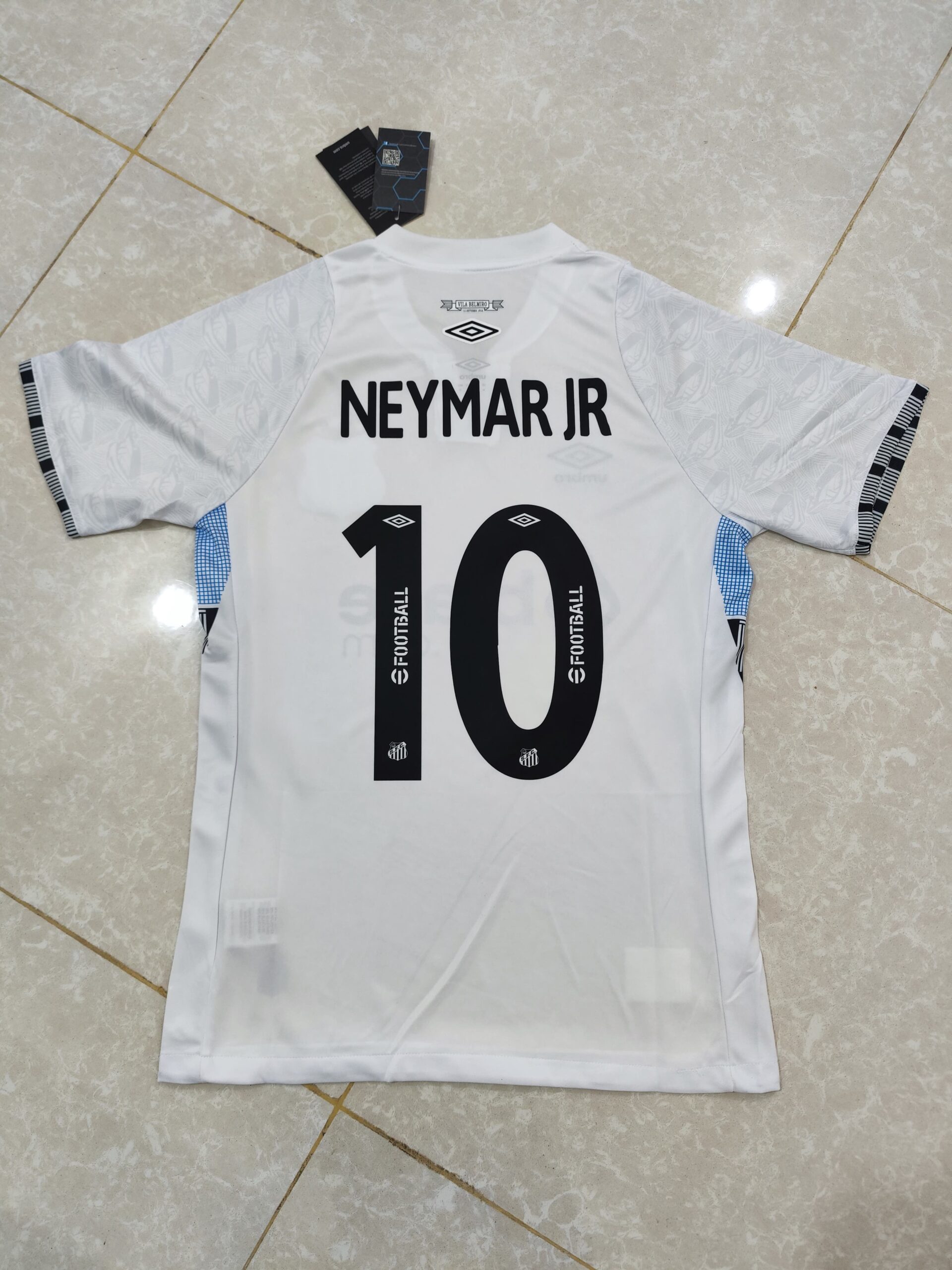 Santos 2024-25 Home Player Jersey - Image 4