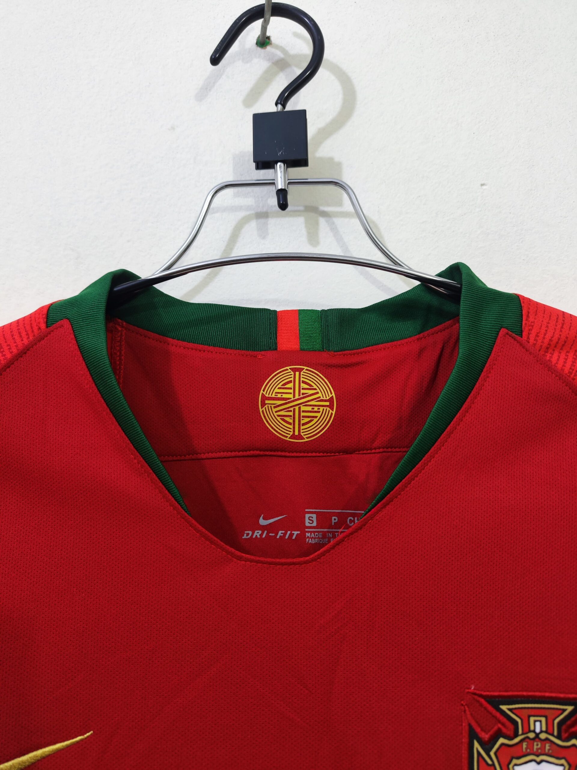 Portugal 2018 World Cup Home Full Retro Jersey - Image 3