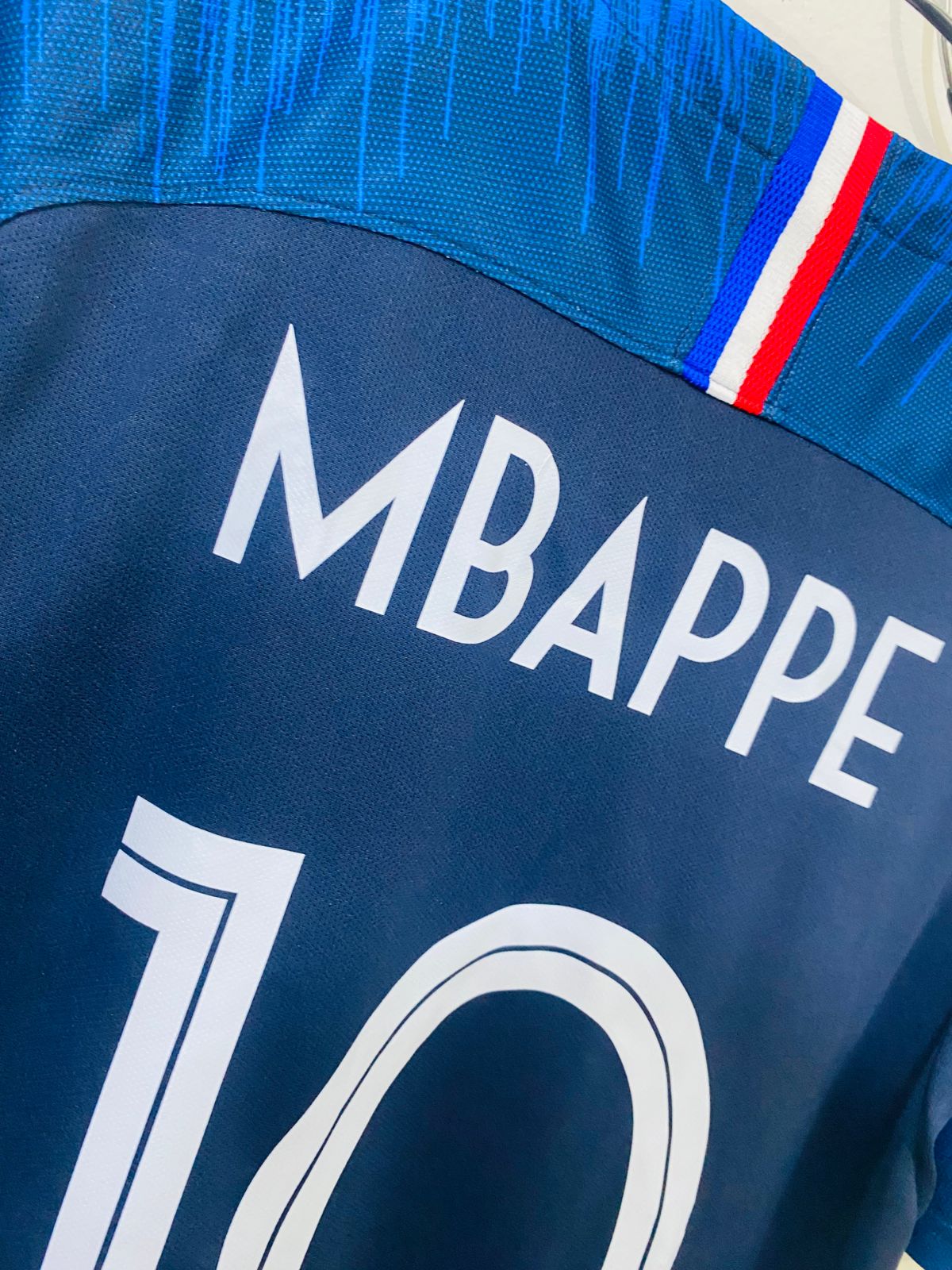 France 2018 World cup Home Retro Jersey - Image 3