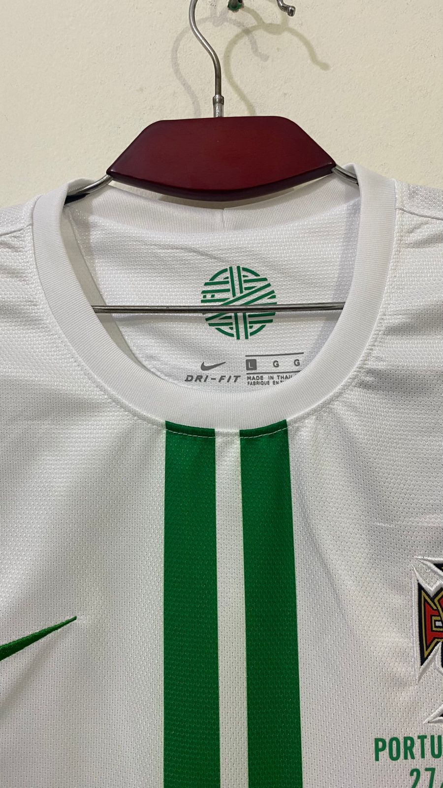 Portugal 2012 Euro Away Retro Jersey - Image 3