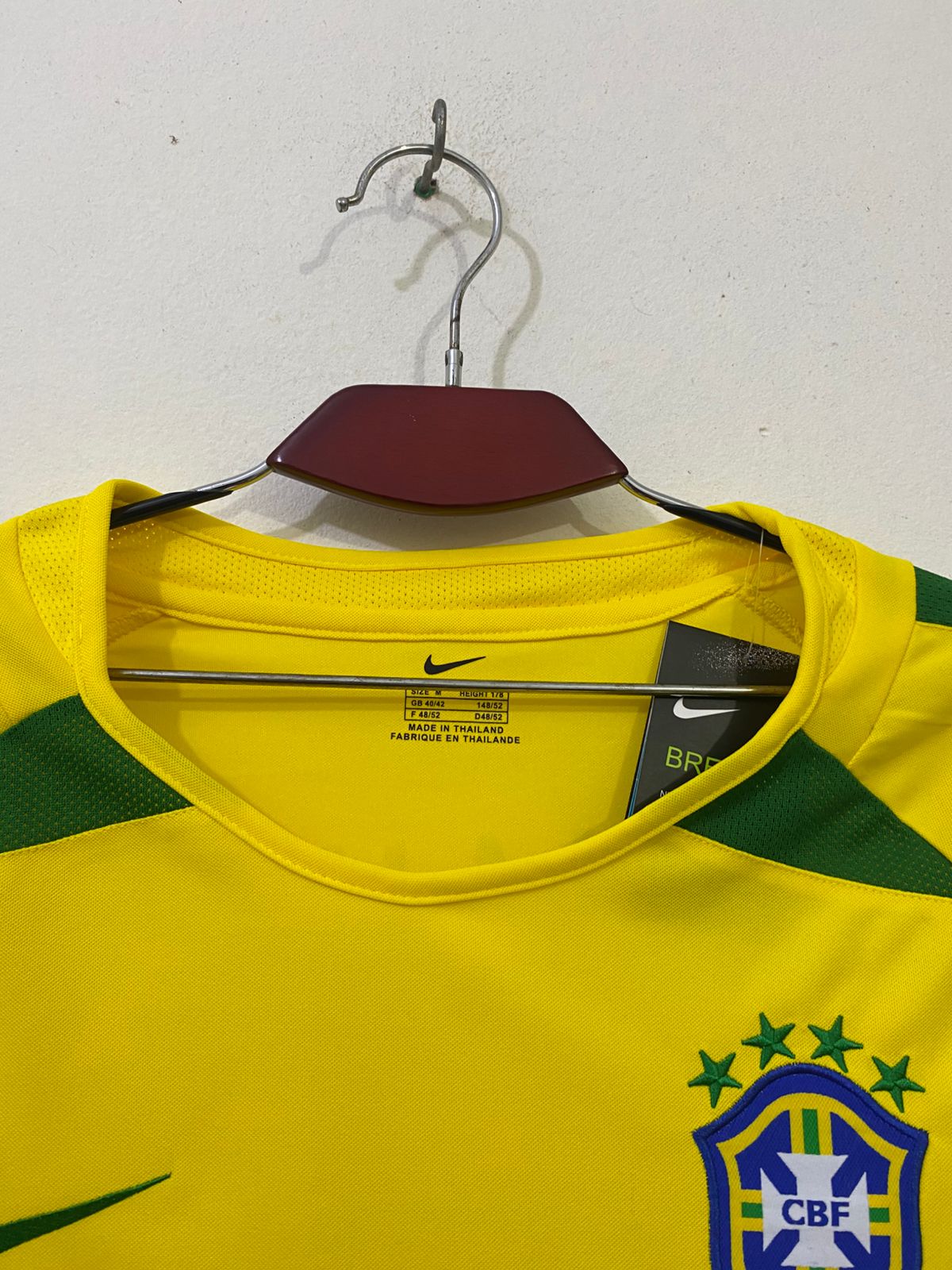 Brazil 2002 World cup Home Retro Jersey - Image 3