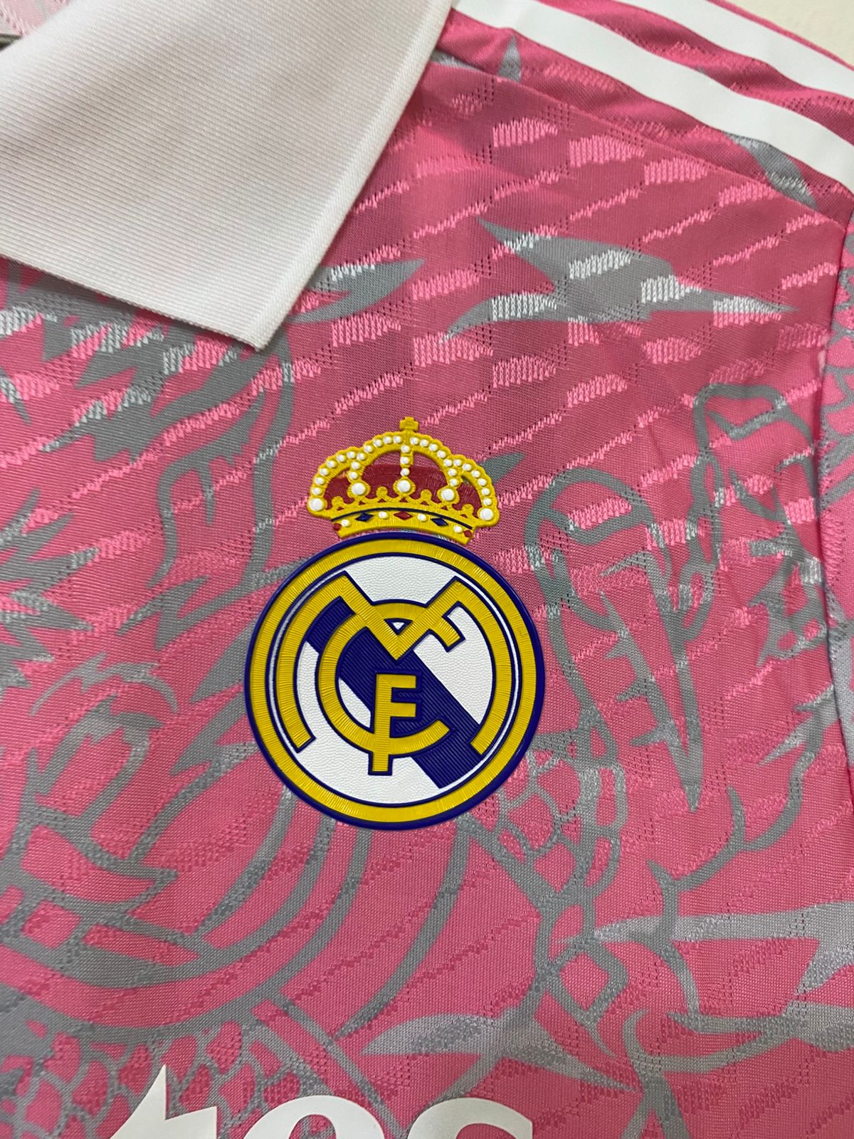 Real Madrid Pink Dragon Concept Player Jersey - Image 2