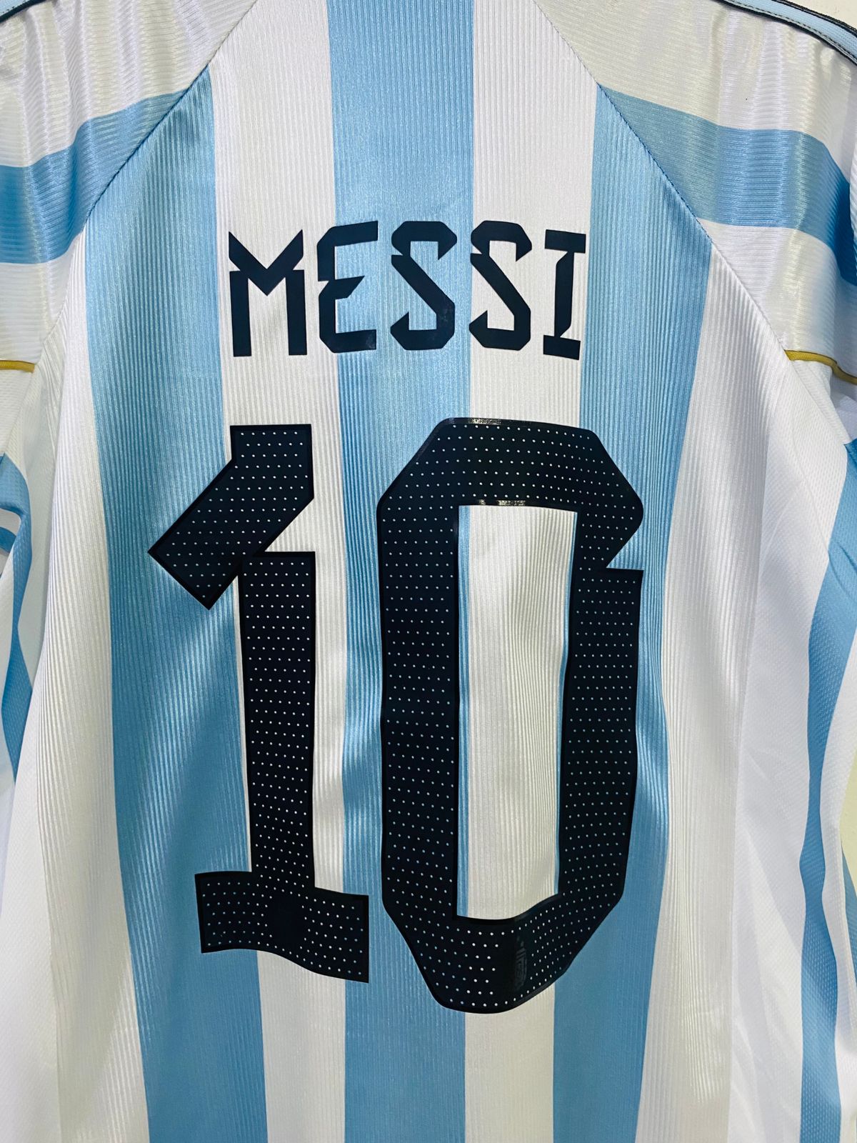 Argentina 1998 World cup Home Retro Jersey - Image 3