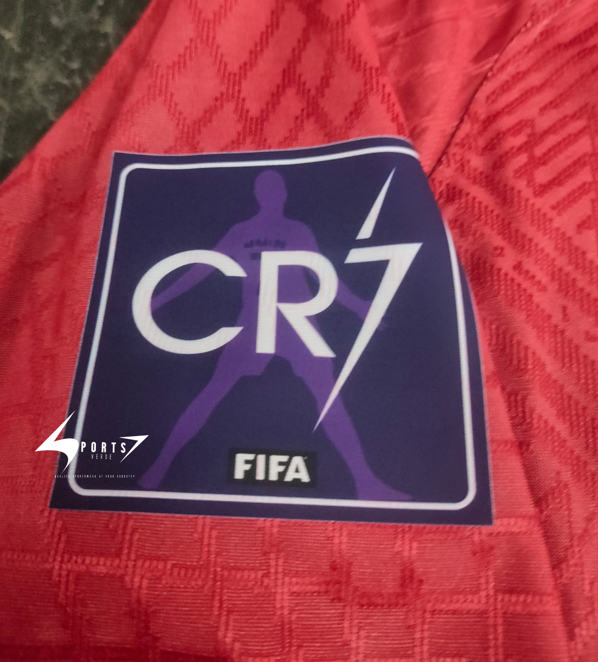 Ronaldo Special Print 2022 World Cup Home Retro Jersey - Image 3