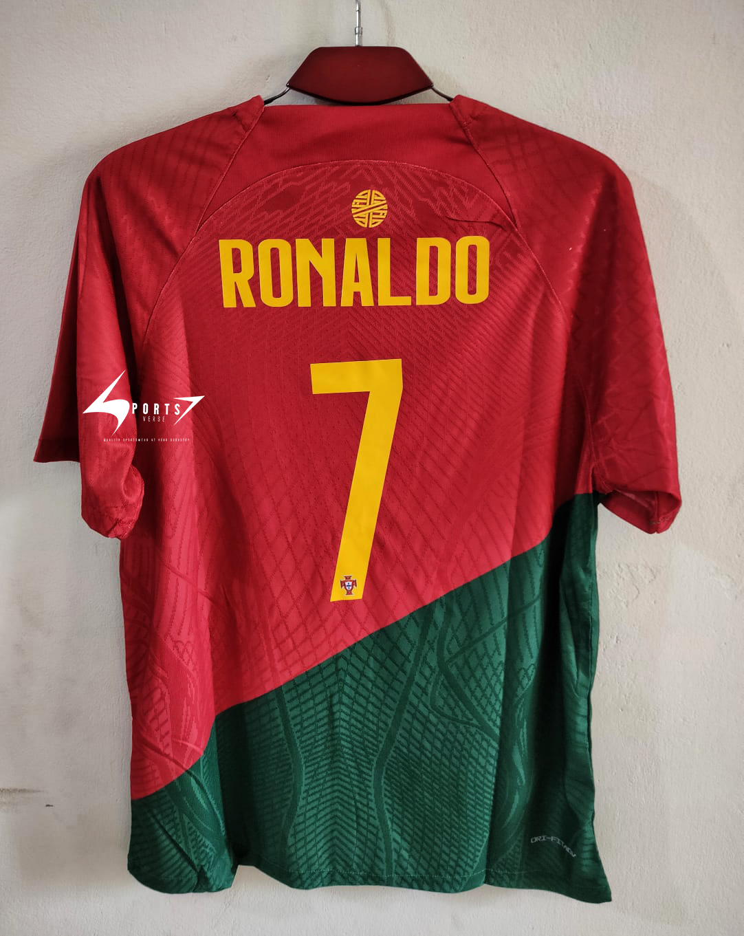 Portugal 2022 World Cup Home Retro Jersey - Image 4