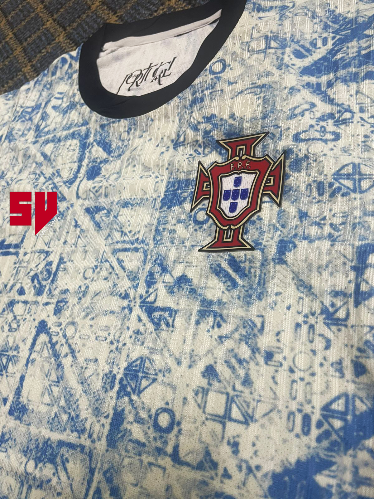 Portugal 2024 Euro Away Player Jersey - Image 3